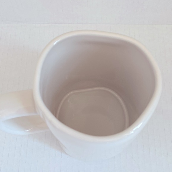 RAE DUNN “HUSTLE” MUG - WHITE - Picture 4 of 5